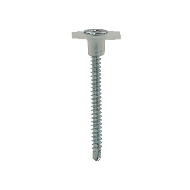 Unifix Collated Drywall Screws Bugle HD Fine Thread Self Drilling Bright Zinc Plated CE - 3.5 x 35mm (Box of 1000)