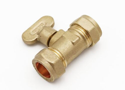 Mc Metrogas Cock Rigid Fan Comp 15mm - GC320