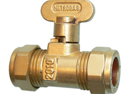 Primaflow Mc Metrogas Cock Rigid Fan Comp 22mm - TGC025 - Reliable Gas Control