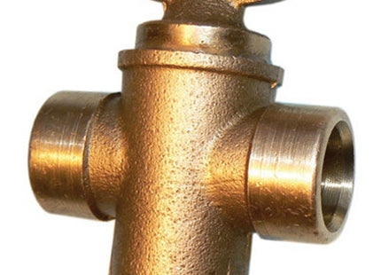 Primaflow Gas Cock Rigid Fan Endfeed 15mm - TGC160 - Reliable for Gas Systems
