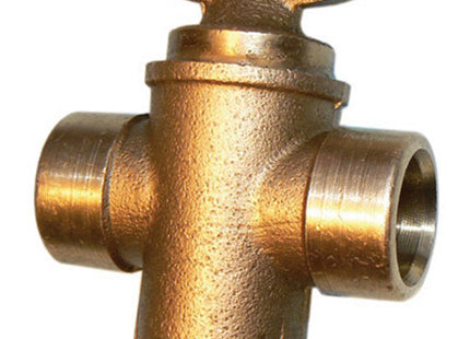 Primaflow Gas Cock Rigid Fan Endfeed 15mm - TGC160 - Reliable for Gas Systems