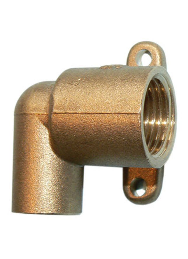 Primaflow Wall Connector - Angle 15mm x 1/2" - REWA - Essential for Plumbing