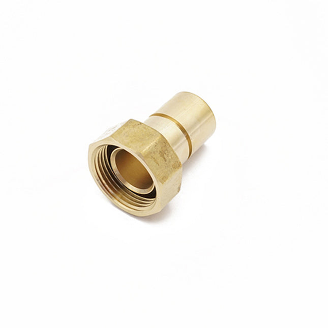 Primaflow Mu Gas Meter Union - Grooved 28mm x 1" Brass - 40090325