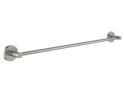 Grohe Essentials Towel Rail 600mm Supersteel - 40366DC1 - Stylish Bathroom Accessory