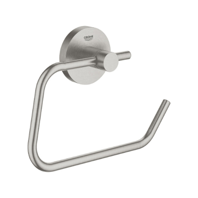 Grohe Toilet Paper Holder W/O Cover Supersteel - 40689DC1 - Modern Design
