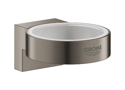 Grohe Holder For Glass/Dish/Dispenser Brushed - 41027AL0 - Stylish Bathroom Accessory