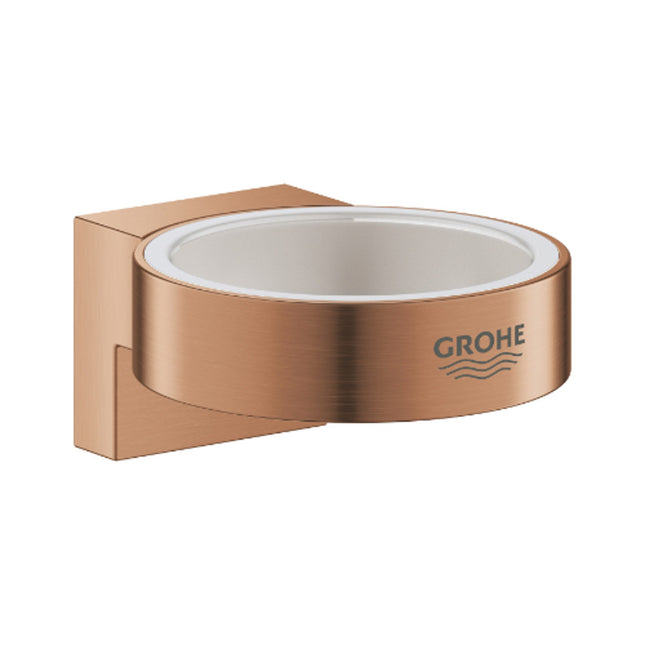 Grohe Holder For Glass/Dish/Dispenser Brushed - 41027DL0 - Stylish Bathroom Accessory