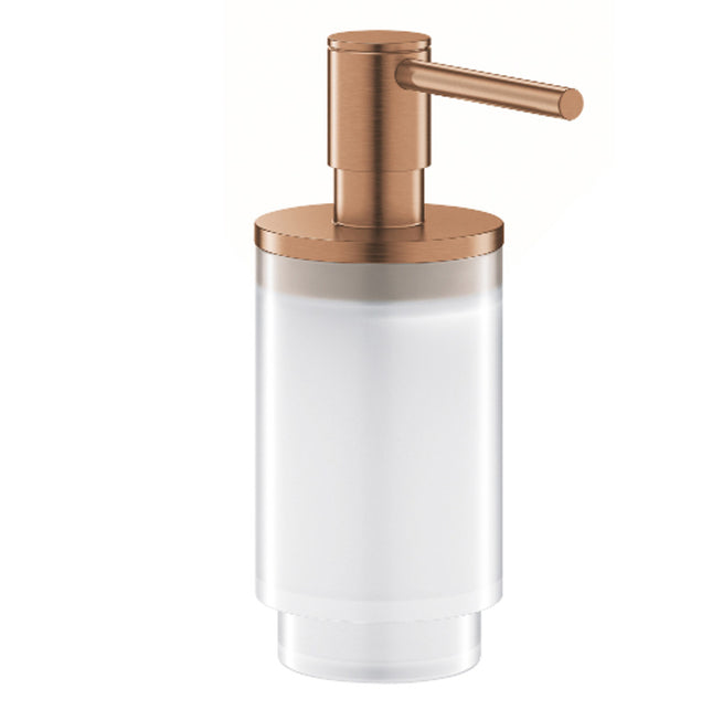 Grohe Soap Dispenser Brushed Warm Sunset - 41028DL0 - Stylish Bathroom Accessory