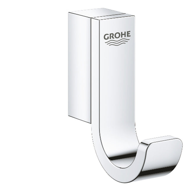 Grohe Selection Robe Hook Chrome - MPN 41039000 - Perfect for Hanging Robes