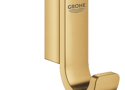 Grohe Selection Robe Hook Brushed Cool Sunrise - 41039GN0 - Perfect for Hanging Robes