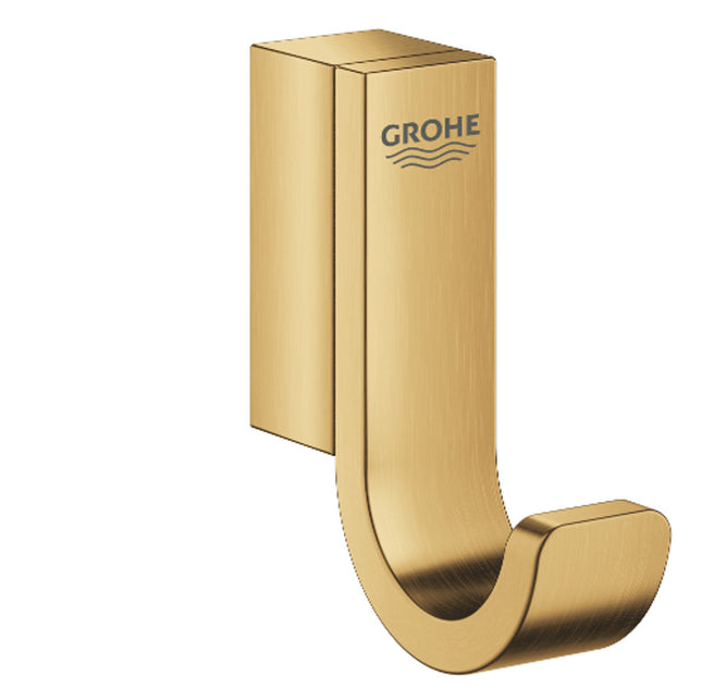 Grohe Selection Robe Hook Brushed Cool Sunrise - 41039GN0 - Perfect for Hanging Robes