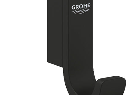 Grohe Selection Robe Hook Phantom Black - 41216KF0 - Perfect for Hanging Robes