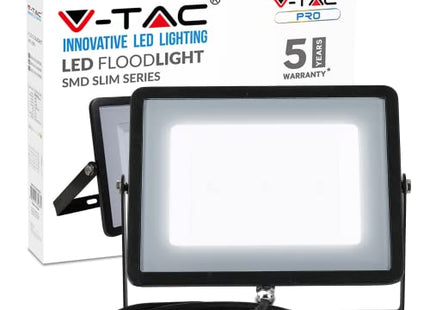 V-TAC LED Floodlight Outdoor 100W Flood Lights Outdoor | 8000 Lumens LED Work Light | Waterproof IP65 | Day White 4000K LED Flood Lights Outdoor for Garden Patio Driveway and more