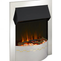 DIMPLEX Ellister ELL20CH Chrome Optiflame Electric Inset Fire 2KW LED REMOTE CONTROL