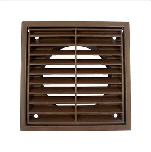 AIRVENT Fixed Grille 100mm Brown