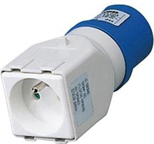 Gewiss GW64204 Socket-Outlet for Residential Use, IP44, 2P+E Pole, 230V, 16 A, 50 Hz/60 Hz