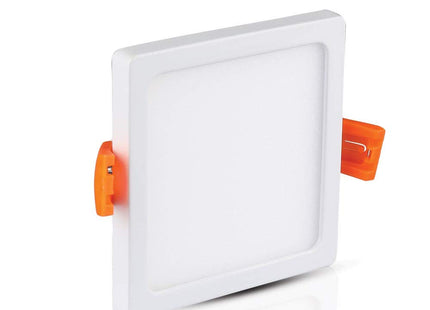 V-TAC 29W 220X220Mm Square Trimless Recess Led Panel Warm White