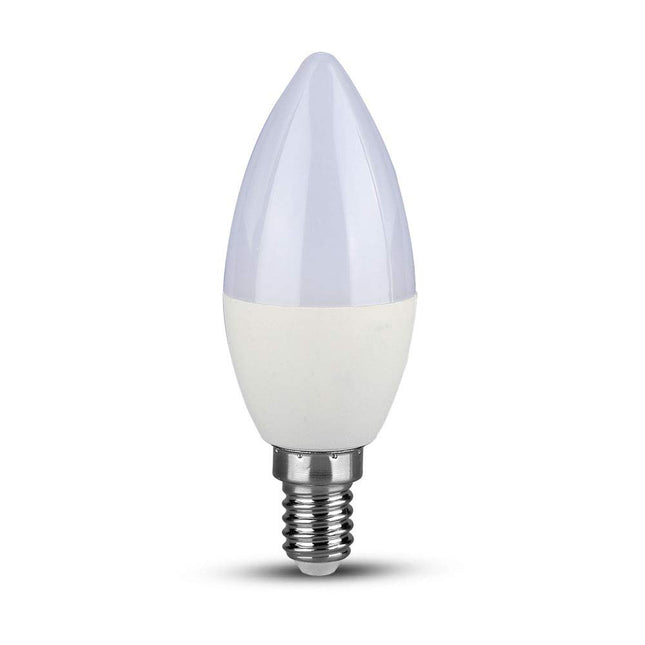 V-TAC 111 Led Light Bulb E14 C37 7 W 600 Lm Warm 3000 K Teardrop-Shaped Candle