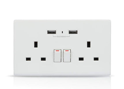 V-TAC VT-5017, WiFi Wall Socket with Amazon Alexa & Google Home White