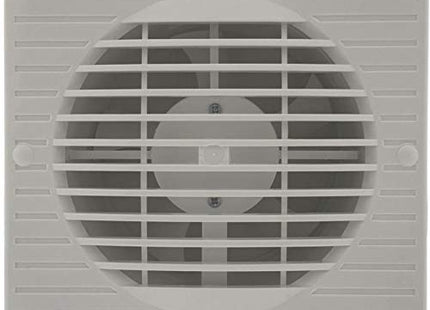 Airvent 150mm In Line Shower Fan Kit With Light & Timer Part L Compliant