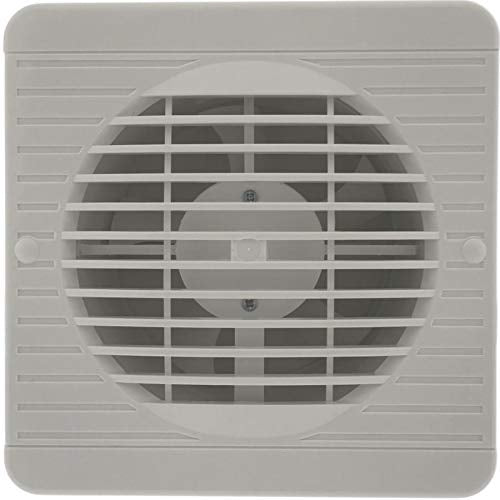 Airvent 150mm In Line Shower Fan Kit With Light & Timer Part L Compliant