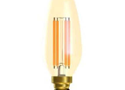 LED Dimming Vintage Filament Candle 35mm 4W E14 Gold 2000K Bell