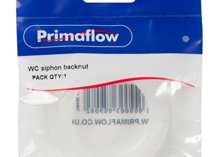 Primaflow Primapack WC Siphon Backnut - Accessories