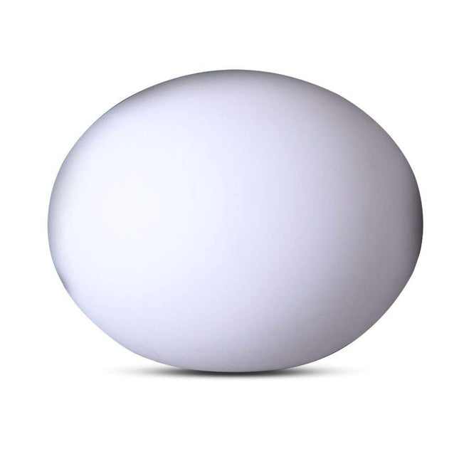 V-TAC LED Oval Ball Light with COLORCODE:RGB D:20X14CM