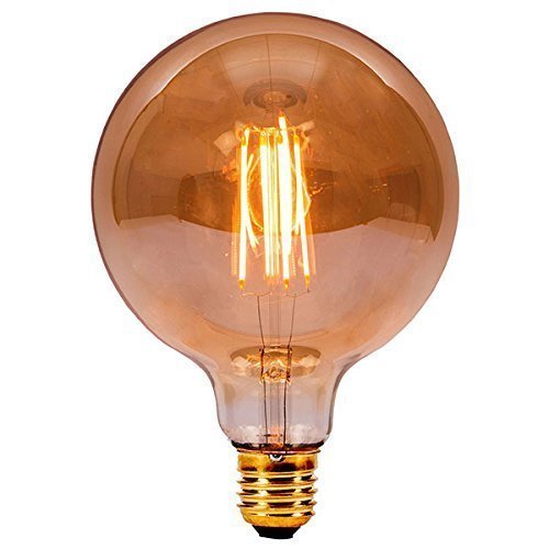 Bell LED 125mm Globe 240V 4W E27 Gold