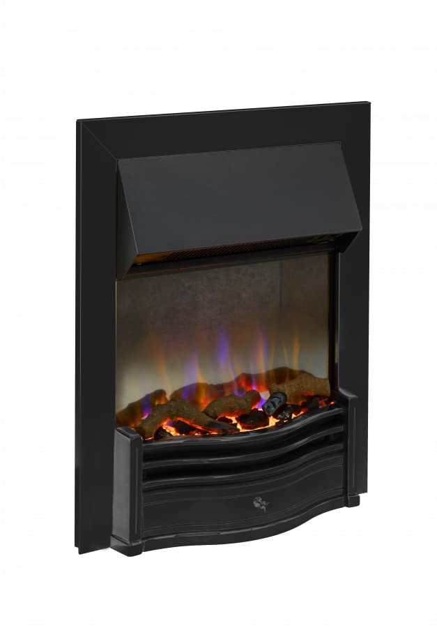 DIMPLEX Dumfries DMF20BL BLACK Optiflame 3D Electric 2KW Inset Fire REMOTE CONTROL