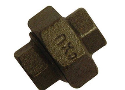 Berg Montana Fittings Ead Black Straight Union FxF 3/4" - 34021004 - Perfect for Plumbing