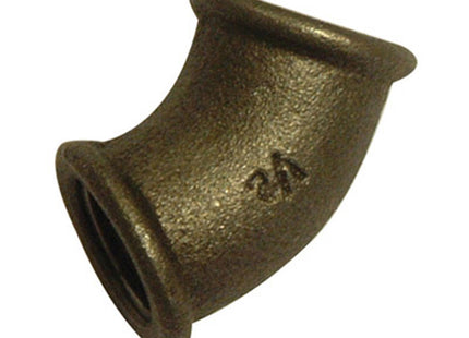 Berg Montana Fittings Ead BM120 Black 45° Elbow FxF 1" - 12021005