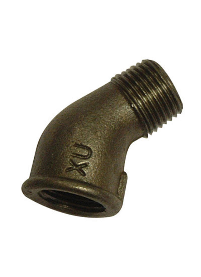 Primaflow BM121 Black 45° Elbow MxF 1/2" - 12101003 - Essential for Plumbing