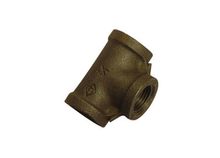 Berg Montana Fittings Ead Black Equal Tee FxFxF 1/2" - 13021003 - Perfect for Plumbing