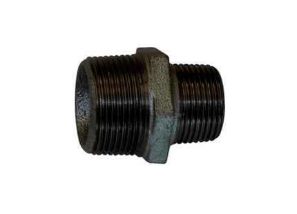 BM245 Black Red Nipple 2" x 1.5" - 24521087 - Ideal for Plumbing