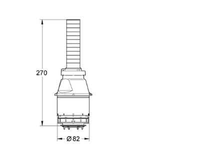 Grohe Servo Discharge Valve - 42137000 - Essential Sanitaryware Accessory