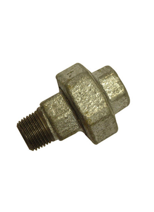Berg Montana Fittings Ead GM341 Galv Straight Union MxF 3/4" - 34125004 - Essential for Plumbing