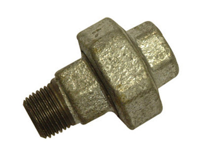 Berg Montana Fittings Ead GM341 Galv Straight Union MxF 2" - 34125008 - Perfect for Plumbing