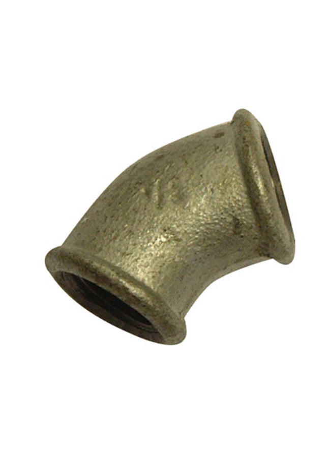 Berg Montana GM120 Galv 45' Elbow FxF 1/2" - 12025003 - Perfect for Plumbing