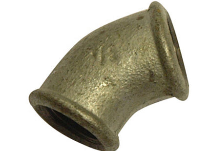 Berg Montana GM120 Galv 45' Elbow FxF 1/2" - 12025003 - Perfect for Plumbing