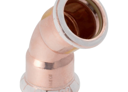 Geberit Mapress Copper Bend 45 Degree 15mm - 34514