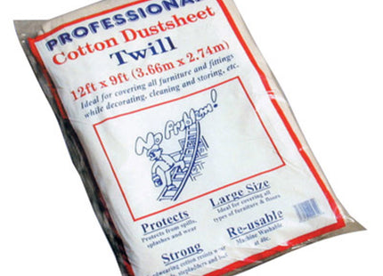 Everbuild Twill Dust Sheet 12ft x 9ft