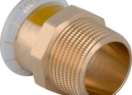 Geberit Mapress Copper Adaptor With Male Thread 22mm x 3/4" - 34670