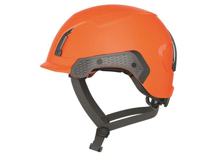 Abus Mechanical Spector-E Non-Vented Safety Helmet Orange