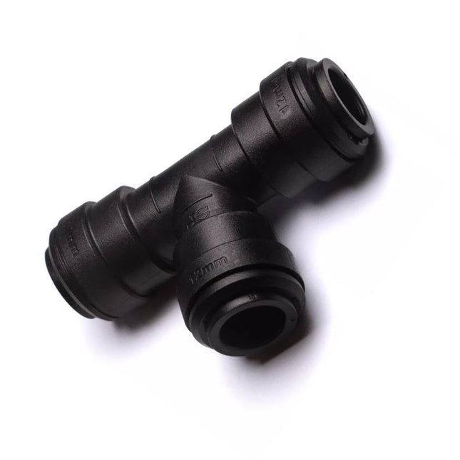 John Guest Speedfit 12mm Union Tee - PM0212E (Pack of 4)