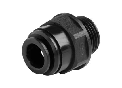 John Guest Speedfit Reverse Osmosis Reducer - Push-fit 15mm to 3/8" Push-fit Tube O.D. Speedfit Part No PM011516E, CI321216FS. Imperial to Metric Acetal Fittings for Drinks Dispensers and Pure Water