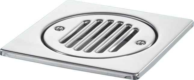 McAlpine FGTOP6SS 150mm Square Stainless Steel Tile