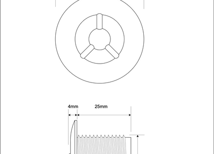 McAlpine S/GRID-25PB-CP Sink Grid