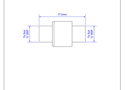 McAlpine R14 ¾" In-Line Non-Return Valve