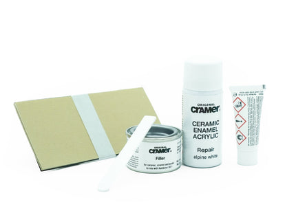 Cramer Ceramic/Enamel Repair Kit - Alpine White